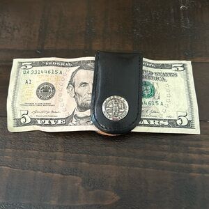 Fossil leather money 💰 clip